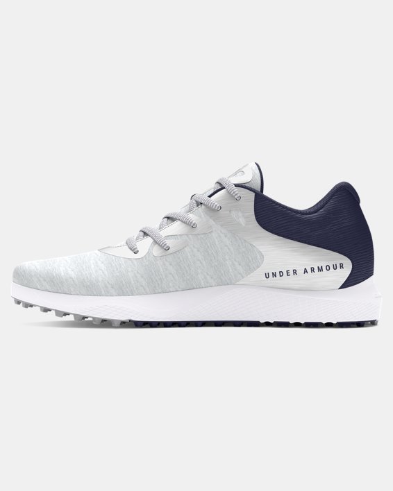 Zapatillas de golf UA Charged Breathe 2 Knit Spikeless para mujer, Gray, pdpMainDesktop image number 1